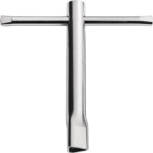 Promat Driekantsteeksleutel | DIN 22417 A | maat M10 lengte 140 mm | verzinkt - 4000824804 4000824804