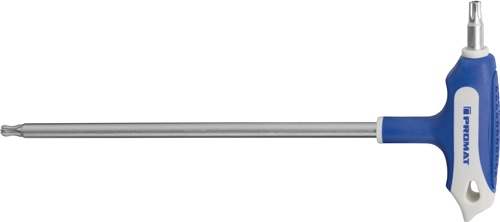 Promat Schroevendraaier met dwarsgreep | T 27x150mm | dwarsstuk TX met gat - 4000825045 4000825045
