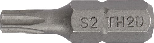 Promat Bit | P829187 | 1/4 inch T 8 lengte 25 mm | met gat - 4000829187 4000829187