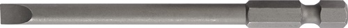 Promat Bit | voor sleufschroeven | 5,5 mm lengte 89 mm 1/4 inch E6,3 | snedesterkte 1 mm - 4000829200 4000829200