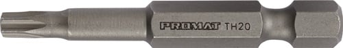 Promat Bit | 1/4 inch T 30 lengte 50 mm | met gat - 4000829246 4000829246