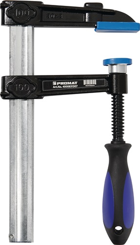 Promat Schroefklem van tempergietwerk | spanwijdte 500 mm werkbereik 120 mm | 3-componentengreep | 35 x 11 mm - 4000831311 4000831311