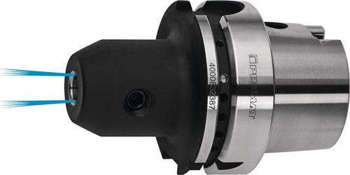 Promat Vlakken-spanhouder | DIN 69893A weldon | span-d. 12 mm | HSK-A63 | uitkraaglengte 80 mm met interne koeling - 4000833838 4000833838