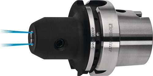 Promat Vlakken-spanhouder | DIN 69893A weldon | span-d. 6 mm | HSK-A63 | uitkraaglengte 65 mm met interne koeling - 4000833835 4000833835