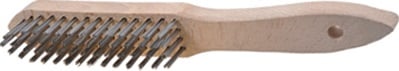 Promat Staalborstel | lengte 295 mm | 0,3 mm RVS | 4-rijig - 4000841054 - 4000841054