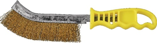 Promat Staalborstel | lengte 265 mm | 0,3 mm messing | 1-rijig - 4000841067 - 4000841067