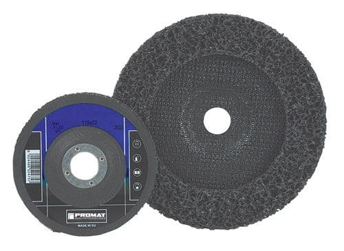 Promat Grofreinigingsschijf | d.115x22mm | extra coarse | gat 22,23 mm - 4000841845 4000841845