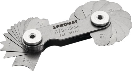 Promat Radiusmal | 7,5-15 mm | aantal bladen 16 st. - 4000851416 4000851416