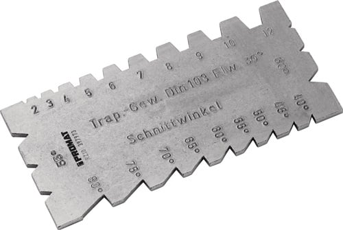 Promat Beitel-/schroefdraadmal | trapez-,Whitworth-metrische schroefdraad - 4000851431 4000851431