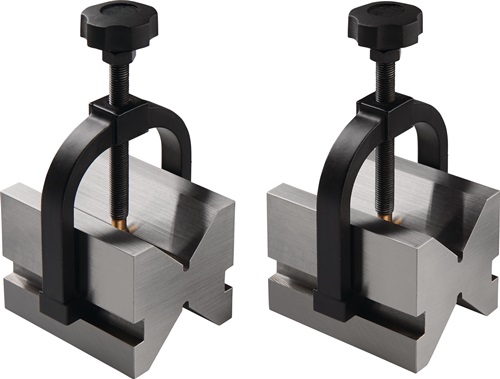 Promat Paar dubbele prisma's | L50xB40xH40mm | roestvrij staal | Voor Ø 5-30 mm - 4139140100 4139140100