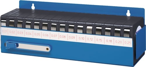 Promat Voelermaatbandset | 0,01-0,25 mm | RVS | lengte 5 m breedte 12,7 mm - 4000851800 4000851800