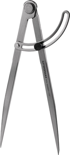 Promat Puntpasser | lengte 300 mm | met stelboog - 4000858915 - 4000858915