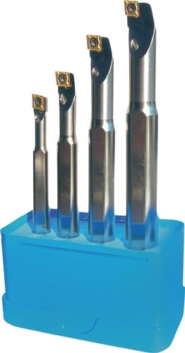 Promat Set Wisselplaathouders | SCLC-L 06 | links vernikkeld met interne koeling | 4 delig - 4000859224 4000859224