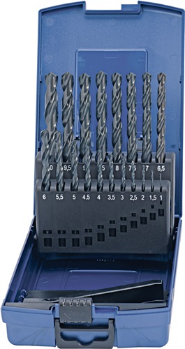 Promat Spiraalborenset | DIN 338 type N | nominale-d. 1-5,9x0,1 mm | HSS | 50 delig kunststof cassette - 4000861934 4000861934