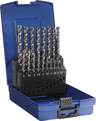 Promat Spiraalboren-set | DIN 338 | type TFL | nominale d. 1-10x0,5 mm | HSS-Co5 afgeschuind - 4000863070 4000863070