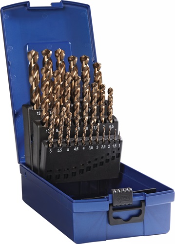 Promat Spiraalboren-set | DIN 338 | type VA | nominale d. 1-13x0,5 mm | HSS-Co5 stoomontlaten 2 - 4000863073 4000863073