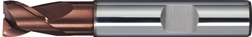 Promat/Tecwerk Spiebaanfrees | DIN 6527 K type N | nominale-d. 12 mm | VHM TiAlN DIN 6535 HB | snedeaantal 2 kort - 4000866163