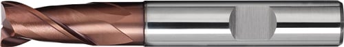 Promat Spiebaanfrees | DIN 6527 L type N | nominale-d. 5 mm inzetlengte 15 mm | VHM TiAlN DIN 6535 HB | snedeaantal 2 - 4000866197 4000866197