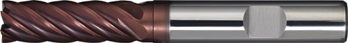 Promat Schachtfrees | nominale-d. 12 mm inzetlengte 45 mm | VHM TiAlN 35-38 graden DIN 6535 HB | snedeaantal 6 extra lang - 4000866996 4000866996