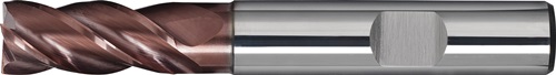 Promat Schachtfrees | DIN 6527 L | nominale-d. 5 mm inzetlengte 19 mm | VHM TiAlN DIN 6535 HB | snedeaantal 4 lang - 4000866523 4000866523