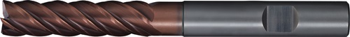 Promat Schachtfrees | Fabrieksnorm | nominale-d. 16 mm inzetlengte 60 mm | VHM TiAlN DIN 6535 HB | snedeaantal 5 extra lang - 4000866568 4000866568