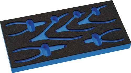 Promat Gereedschapsmodule | lege inleg 1/3-module | 4000 871 241, 6-delig - 4000871219 4000871219