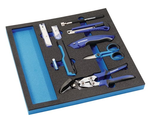 Promat Gereedschapsmodule | 12-delig 2/3-module | werkplaatsbenodigdheden - 4000871251 4000871251