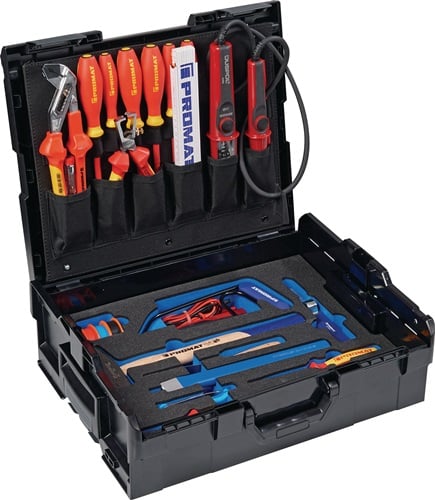 Promat Gereedschapsassortiment | 26-delig | L-Boxx - 4000871572 4000871572