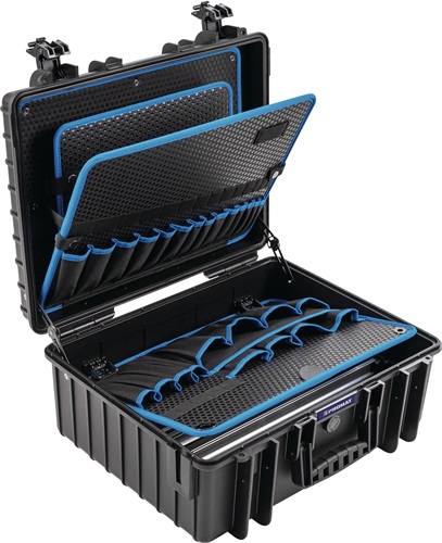 Promat Gereedschapskoffer | B510xD215xH420mm | insteekvakken 33 l | polypropyleen - 4000871665 4000871665
