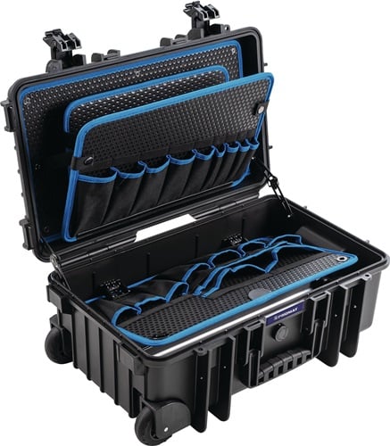 Promat Hardkunststof koffer | binnen-B500xD185xH285mm | polypropyleen 25 l - 4000871667 4000871667