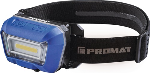 Promat LED-hoofdlamp | 3,8 V 1600 mAh | 1 x Li-Ion polymeer 3 W | blisterverpakking - 4000877173 - 4000877173