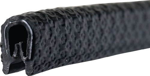 Promat Hoekbescherming | klembereik 1-4 mm lengte 10 m | breedte 10 mm hoogte 14,5 mm | zwart - 4577770130 4577770130