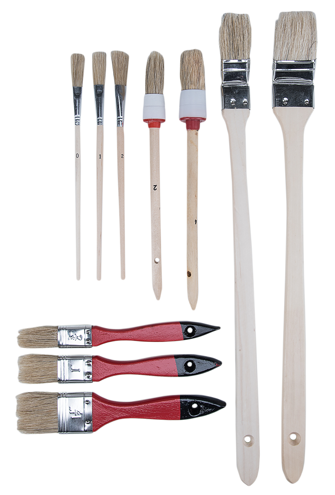 Werkzeyt Set Penselen 10Dlg - B21623