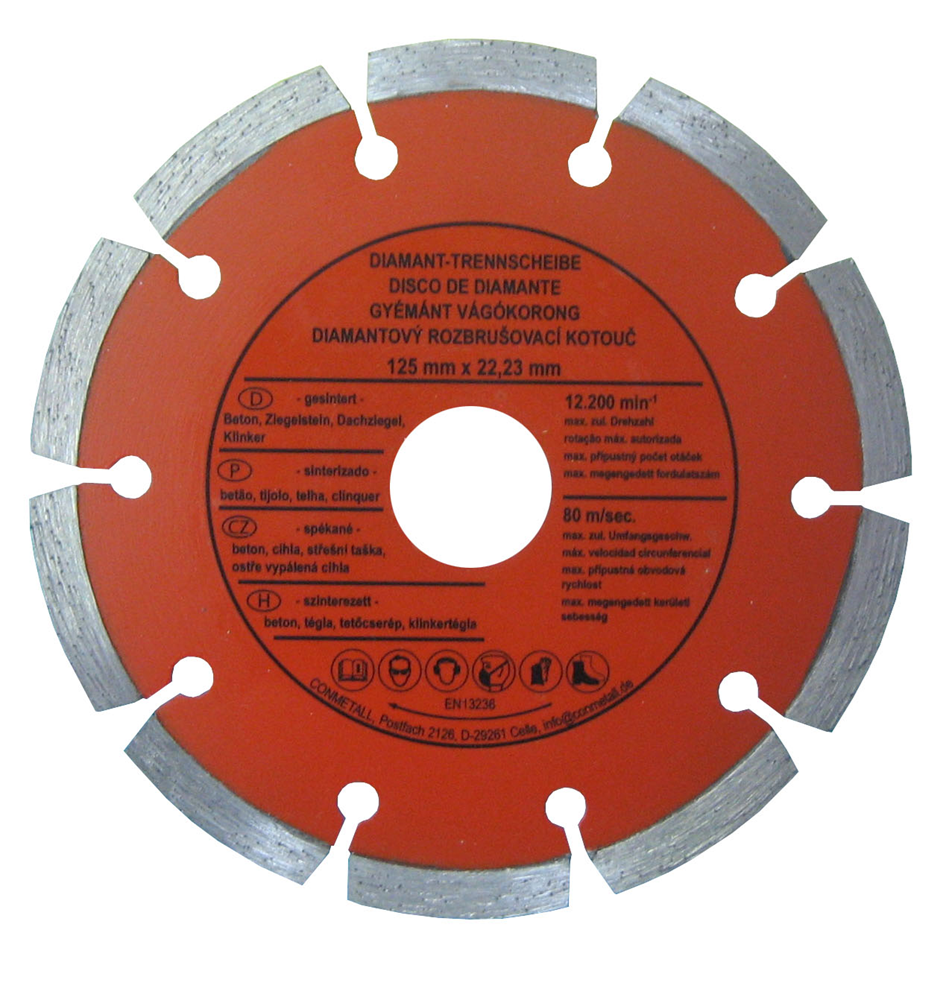 CON:P Diamantslijpschijf Beton 125Mm - B23121