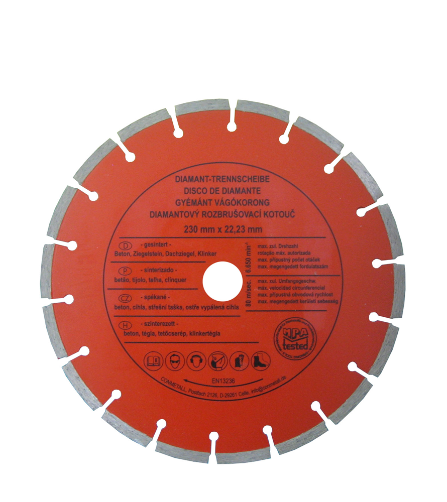 CON:P Diamantslijpschijf Beton 230Mm - B23125