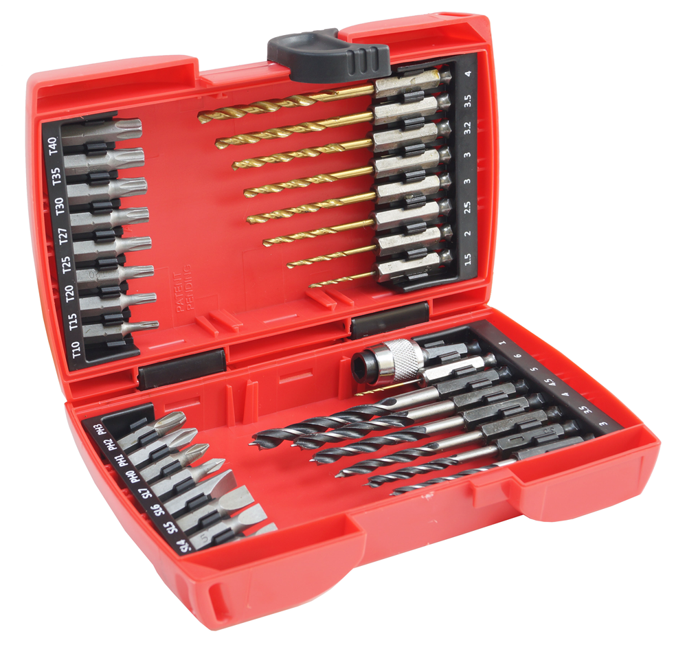CON:P Set Boren & Bits 32Dlg B23407