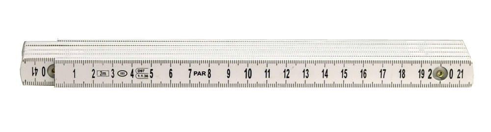 Werkzeyt Vouwmeter 2M Kunststof Euro-Ijking - B26310