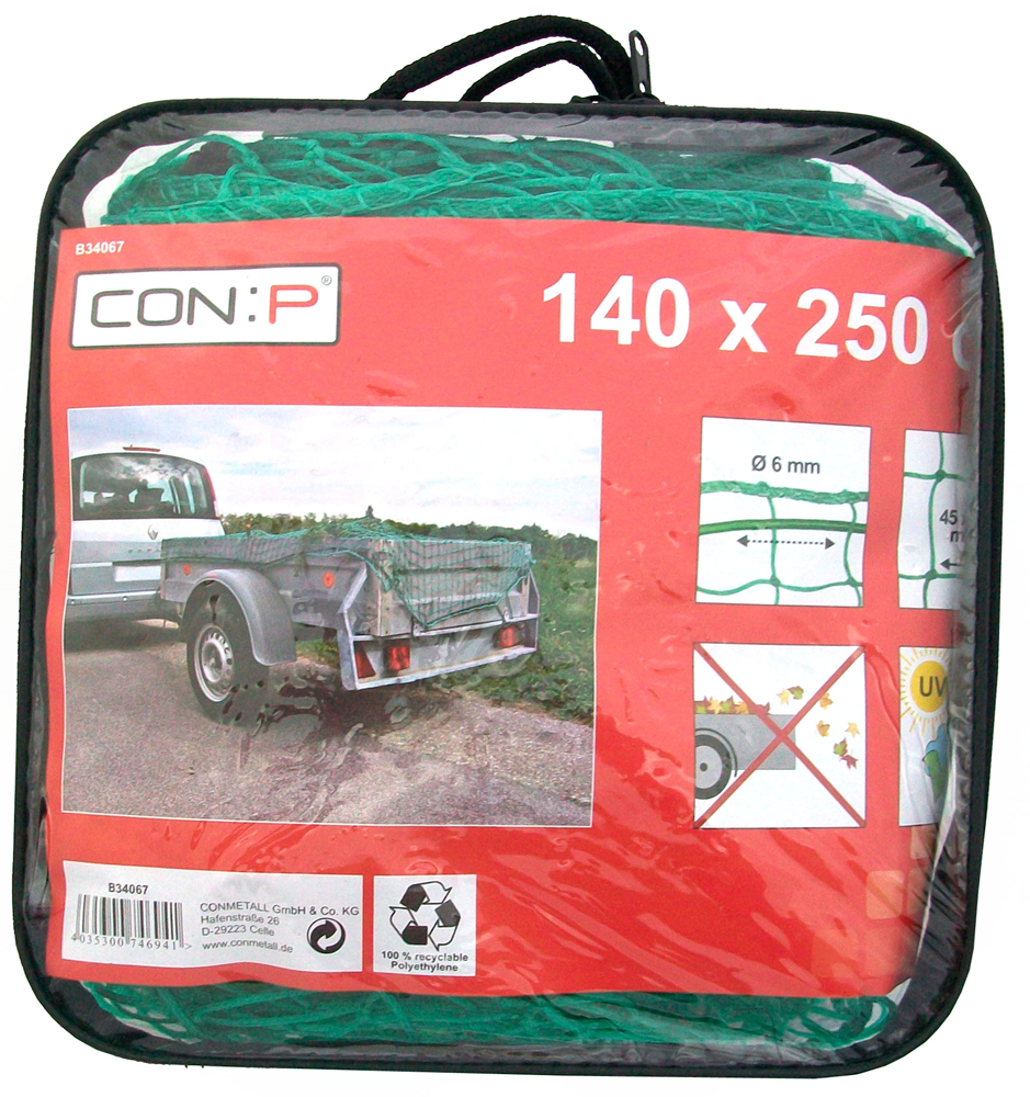 Connex Veiligheidsnet Aanhangwagen 2.5X1.4 - B34067