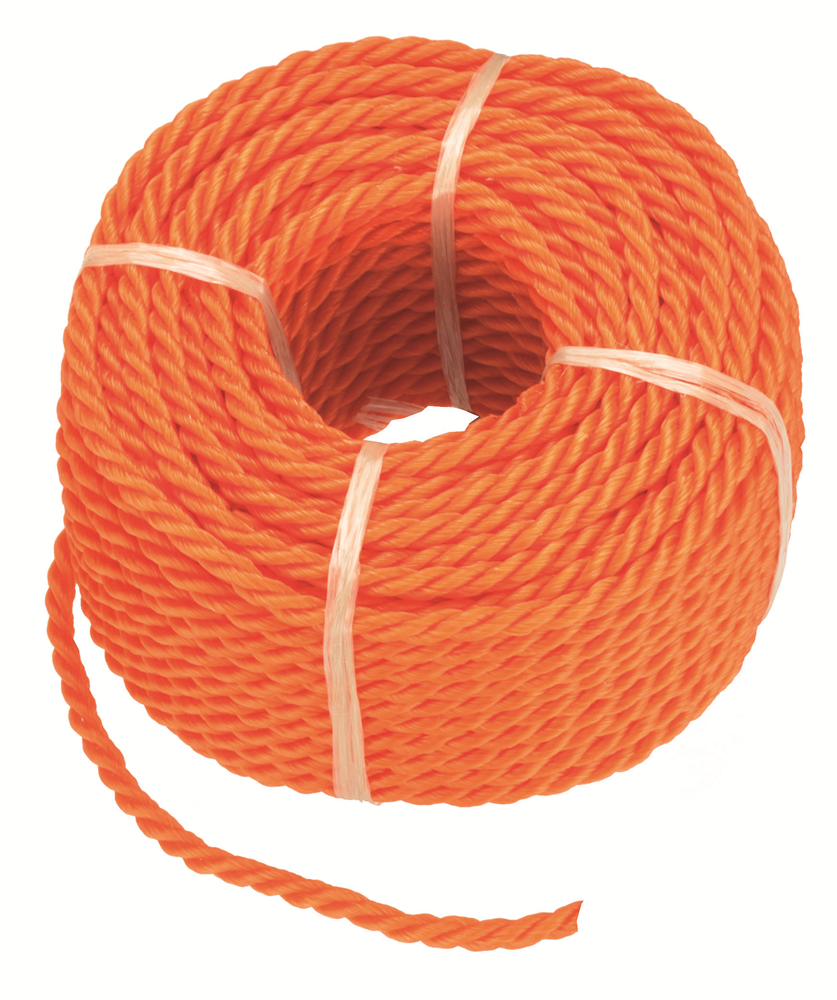 Connex Pp Touw 4Mm 80Kg Oranje Bobijn 20M B34081