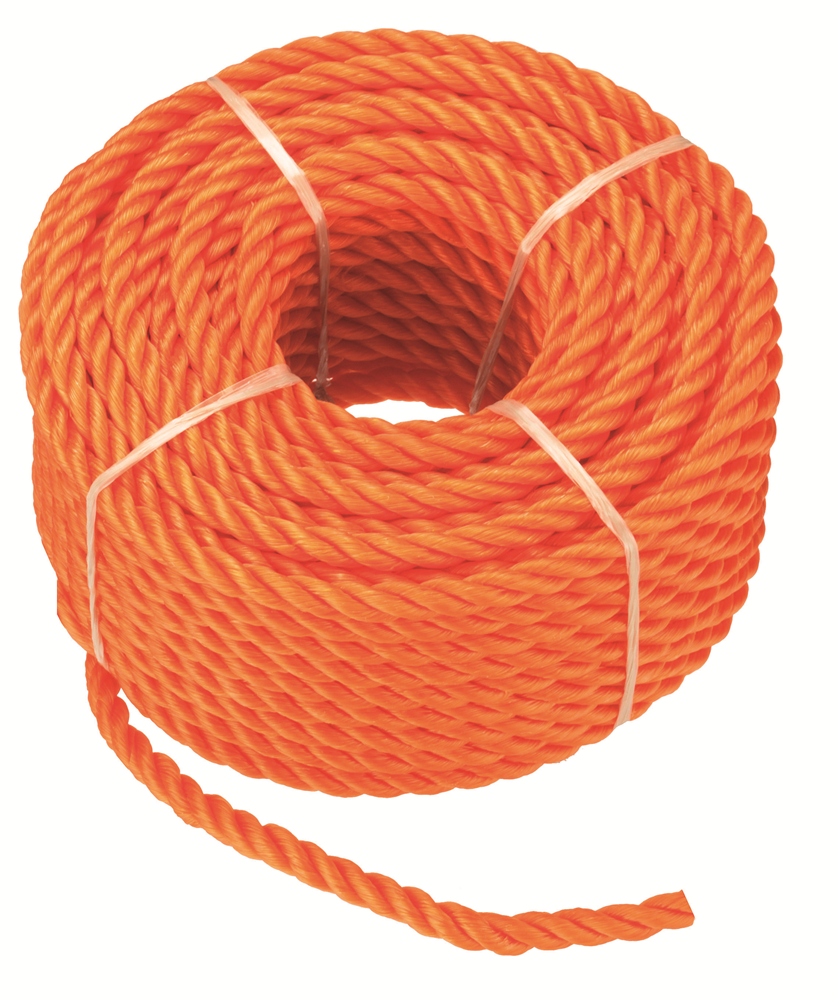 Connex Pp Touw 6Mm 120Kg Oranje Bobijn 20M B34082