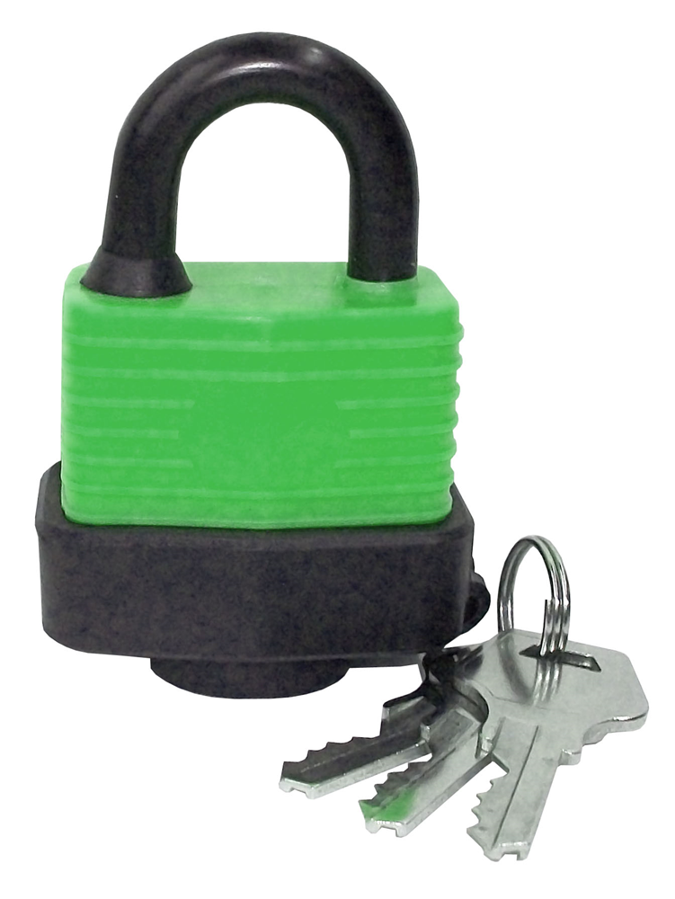 Werkzeyt Hangslot Groen 50Mm - B34219