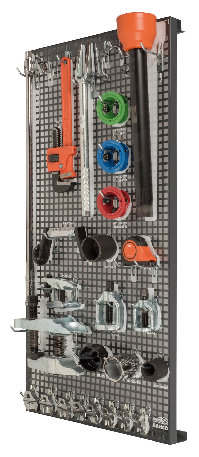 Bahco Gereedschapspaneel voor automotive - 23-delig - 1495TP-AUTO-M4