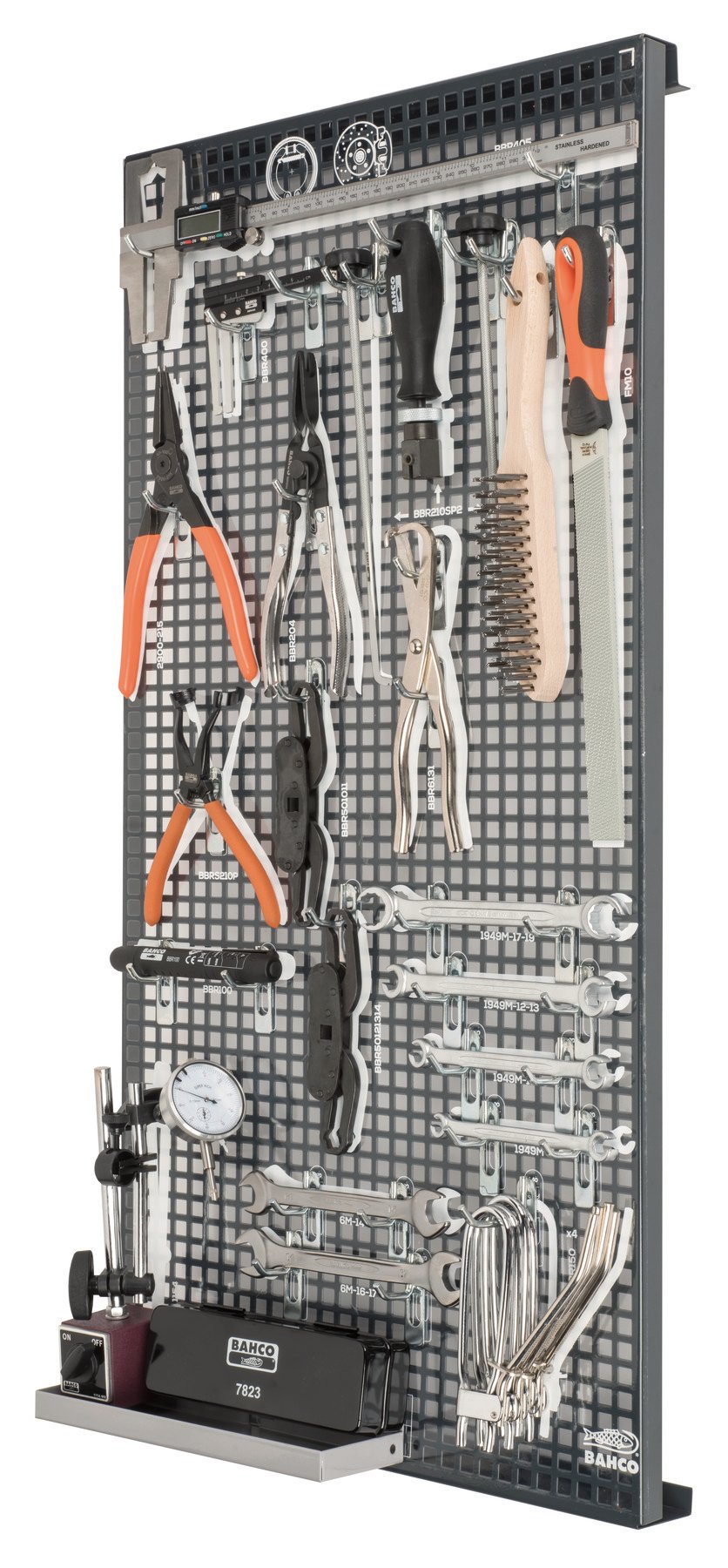 Bahco Gereedschapspaneel voor automotive - 42-delig - 1495TP-AUTO-M6