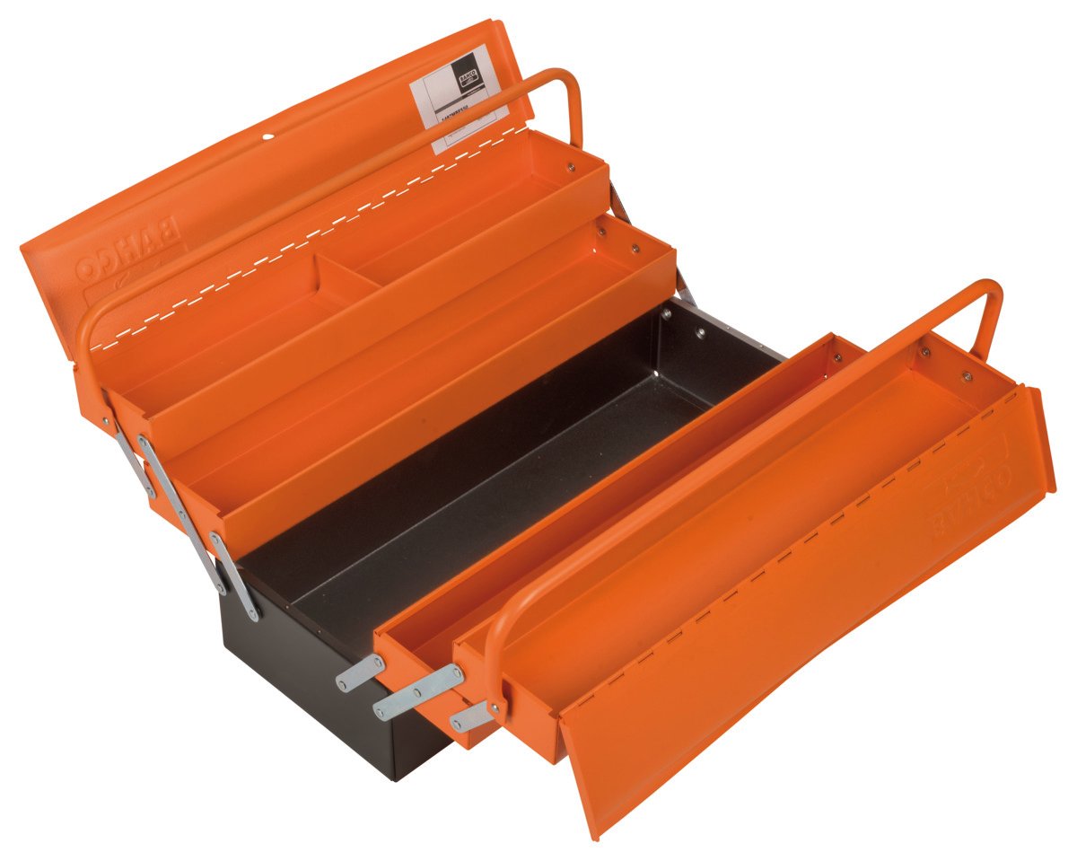Bahco Gereedschapskist met 5 vakken 215 mm x 225 mm x 570 mm | 12 kg 1497MBF550