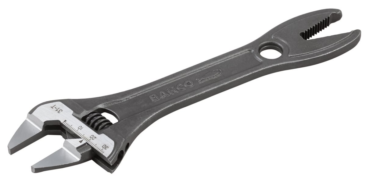 Bahco Verstelbare moersleutel | slanke bek | gekarteld en gefosfateerd 209 mm industrieverpakking 31-T IP