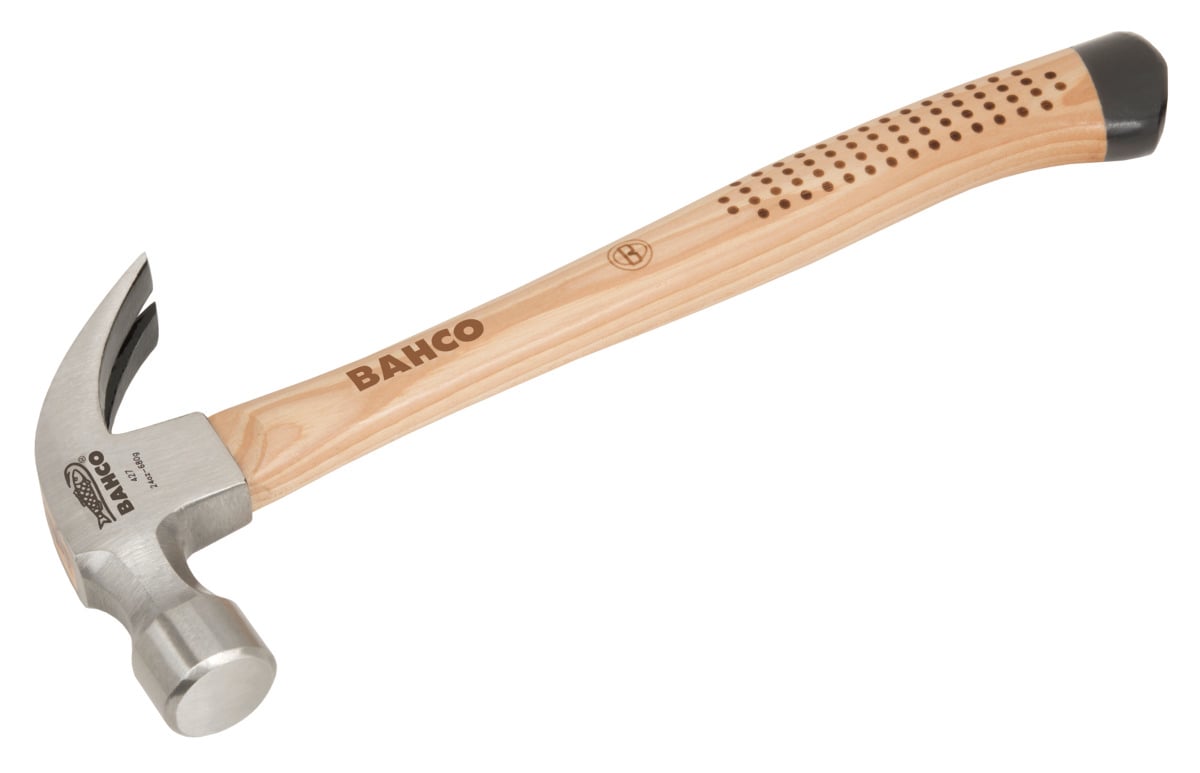 Bahco Klauwhamer | hickoryhouten handgreep met anti-slipvlak | 27 mm | 370 g 427-13