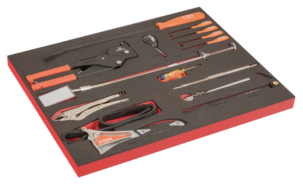 Bahco Foaminlay Fit&Go 3 3 met diverse gereedschappen met lasermarkering 14-delig FF1A205LM