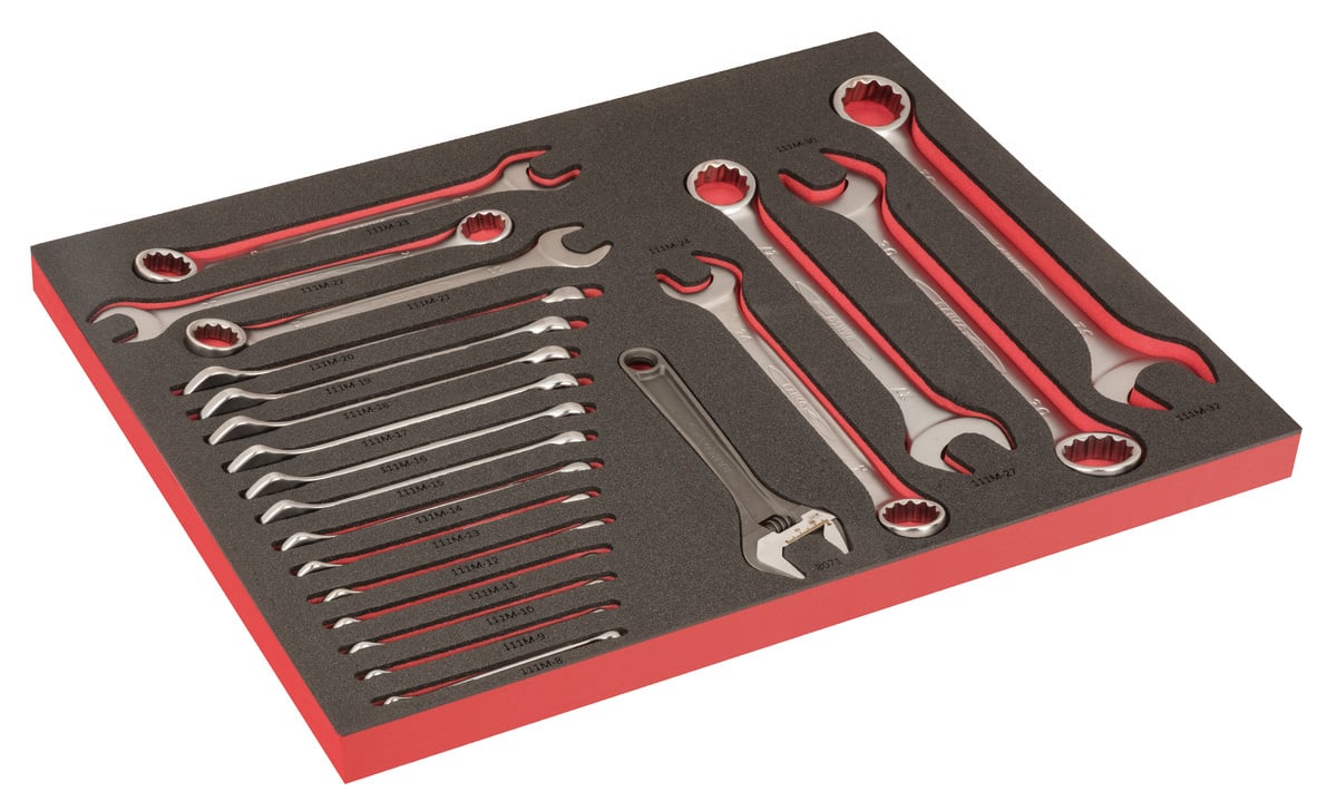 Bahco Foaminlay Fit&Go 3 3 met sleutel met lasermarkering 21-delig FF1A220LM