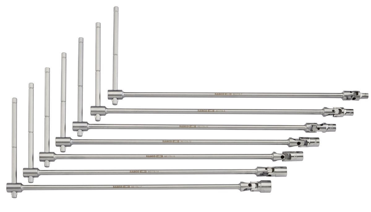 Bahco T-greep met gewricht | 9 mm | lengte 500 mm | 7-delig - BE1TS-S7