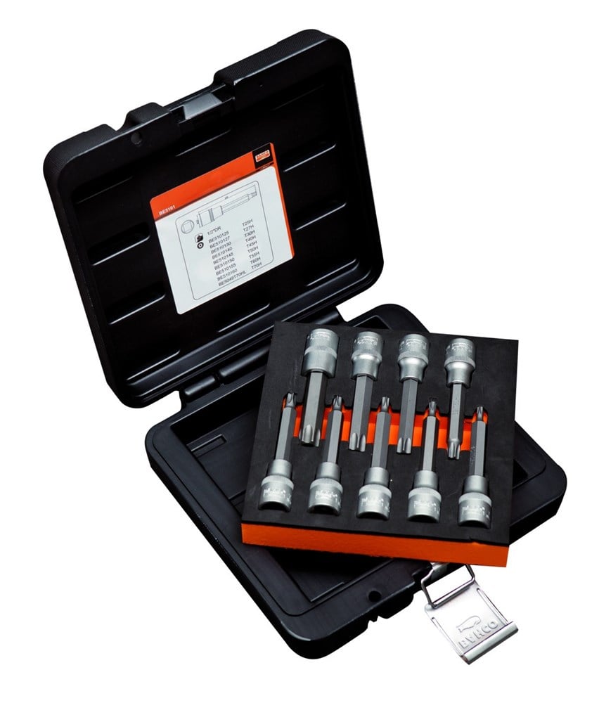 Bahco set 1-2inch dop schroevendraaier tamper tx-b | BE5101